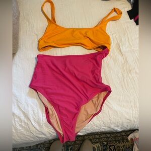 Vibrant Multi color swimsuit